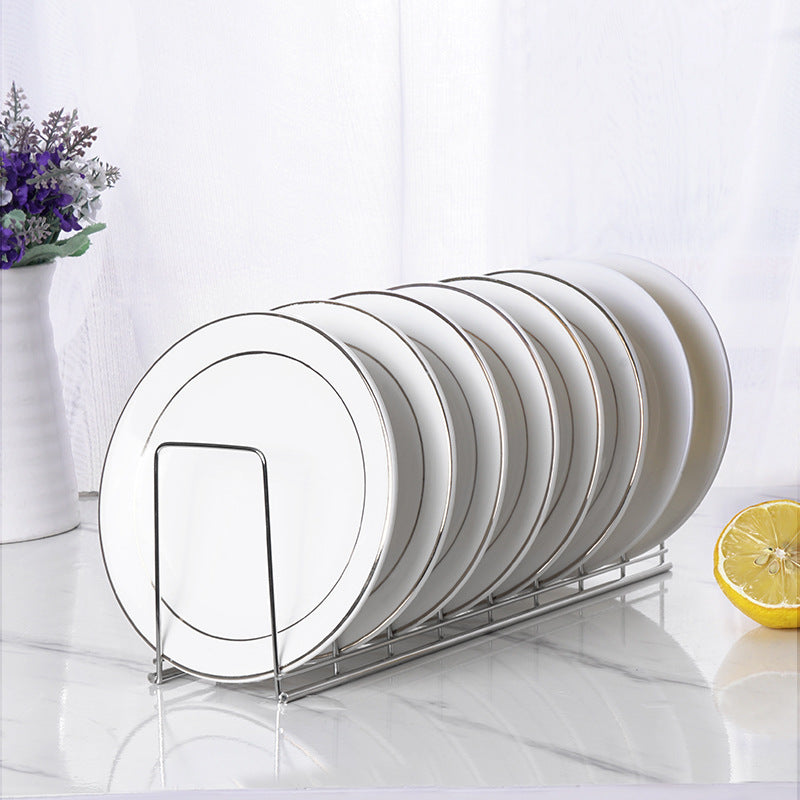 Stainless Steel Dish Drying Rack – Minimalist Kitchen Organizer