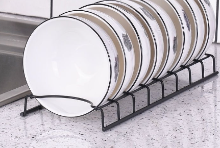 Stainless Steel Dish Drying Rack – Minimalist Kitchen Organizer